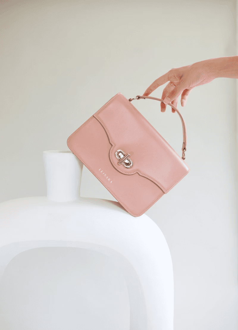 Sac perlé fait main
